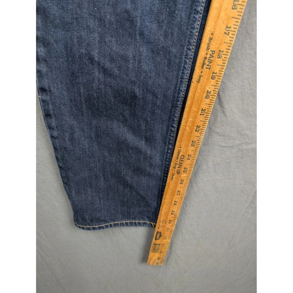U.S.‎ Polo Assn Mens Dark Wash Straight Leg Denim Jeans 34x34